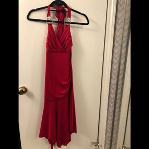 Red holiday dress perfect for valentines❤️